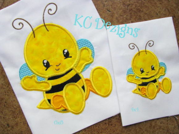 Baby Bug Bee: A Playful, Professional Embroidery Design for Small Business Merch