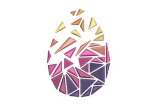 Easter Polygonal Egg