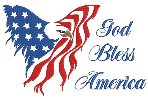 God Bless America Embroidery Design Review