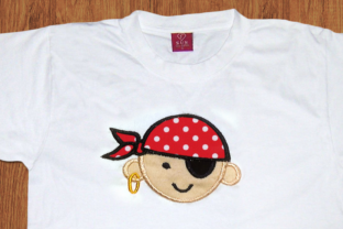 Pirate First Mate Applique