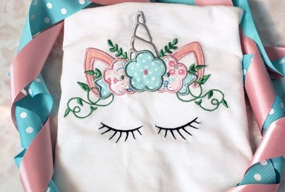 Poison Ivy Unicorn Applique