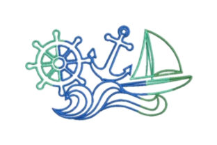 Rainbow Nautical: A Seasonal Embroidery Gem