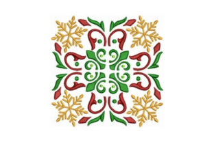 Snowflake Quilt Block
